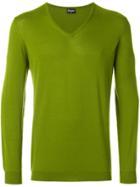 Drumohr V-neck Sweater - Green