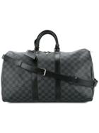 Louis Vuitton Vintage Keepall 45 Luggage Bag - Black