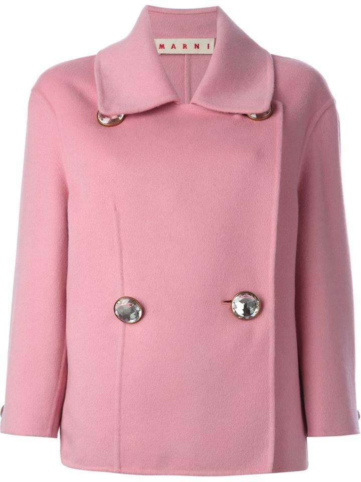 Marni Embellished Button Blazer