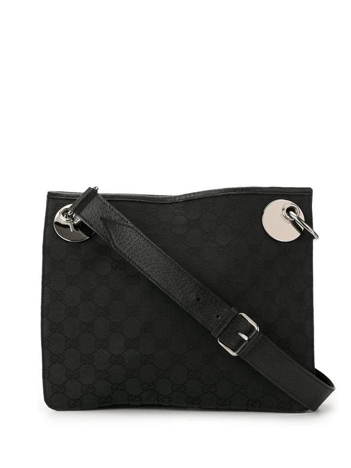 Gucci Pre-owned Guccissima Eclipse Shoulder Bag - Black