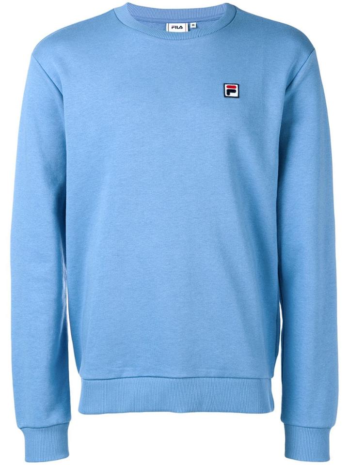 Fila Embroidered Logo Sweatshirt - Blue
