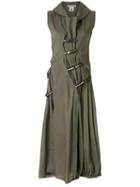 Issey Miyake Pre-owned Combat Dress - Green