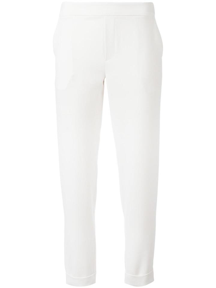 P.a.r.o.s.h. Casual Tapered Trousers - White