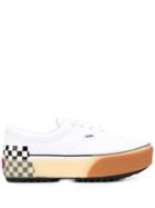 Vans Checkered Platform Sneakers - White