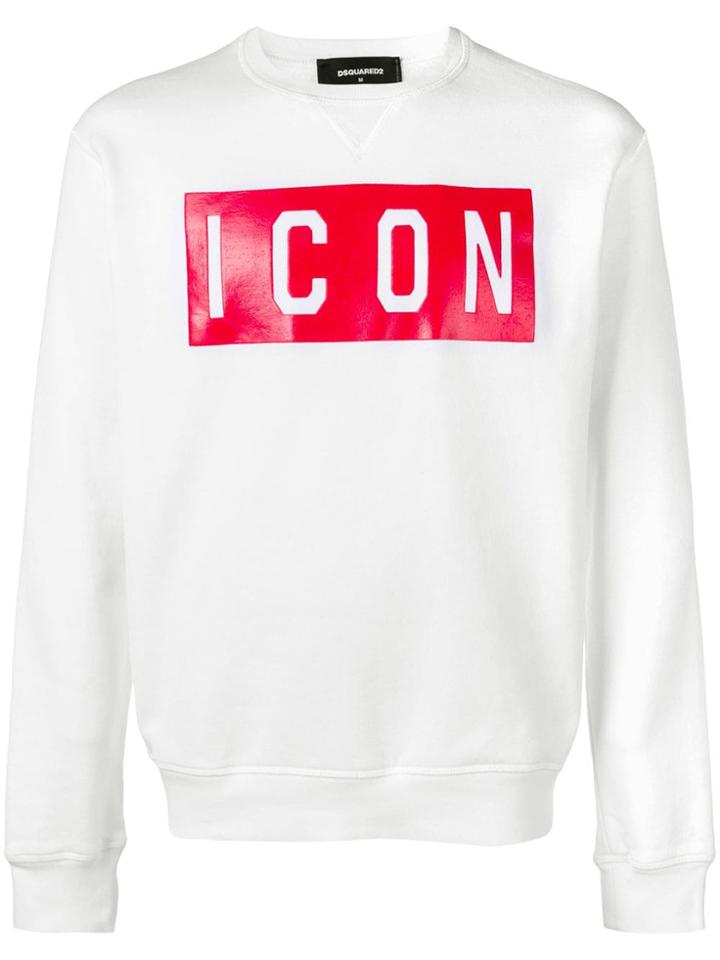 Dsquared2 Icon Sweatshirt - White