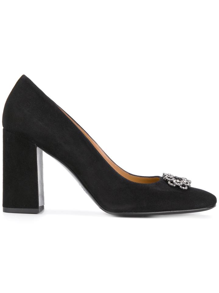 Fratelli Rossetti Embellished Pumps - Black