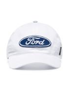 Versace X Ford Logo Print Baseball Cap - White