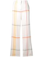 Equipment Arwen Printed Trousers - White