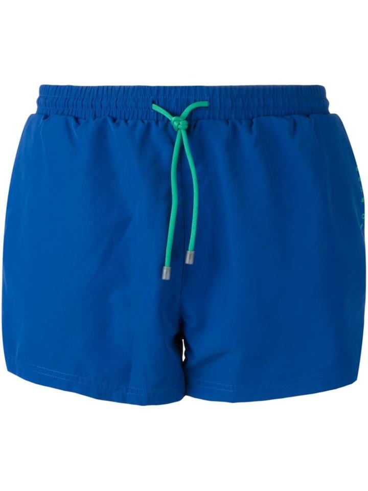 Boss Hugo Boss 'mooney' Swim Shorts, Men's, Size: Medium, Blue, Polyester