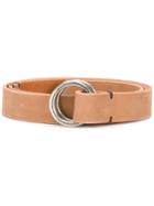 Oliver Spencer O-ring Buckle Belt - Brown