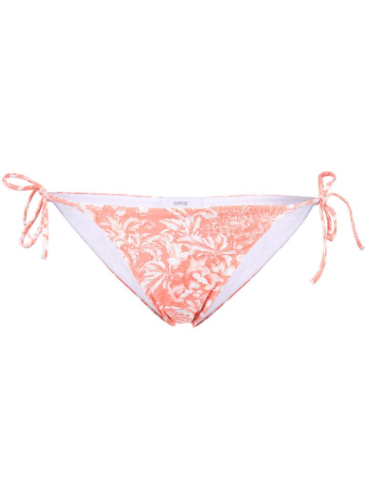 Onia Kate Triangle Bikini Briefs - Pink & Purple