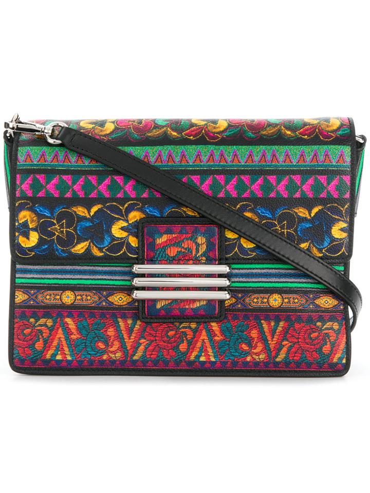 Etro Print Mix Rainbow Crossbody - Black