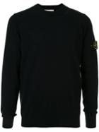 Stone Island Compass Badge Pullover - Blue