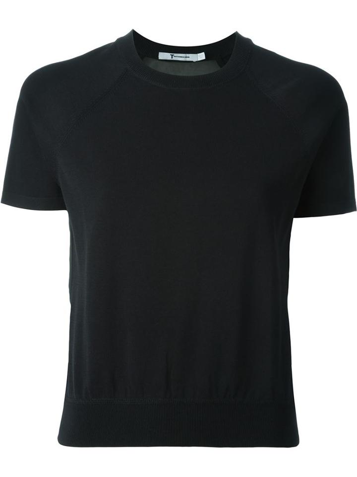 T By Alexander Wang Sheer Panel Jumper