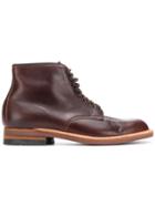 Alden Lace-up Ankle Boots - Brown