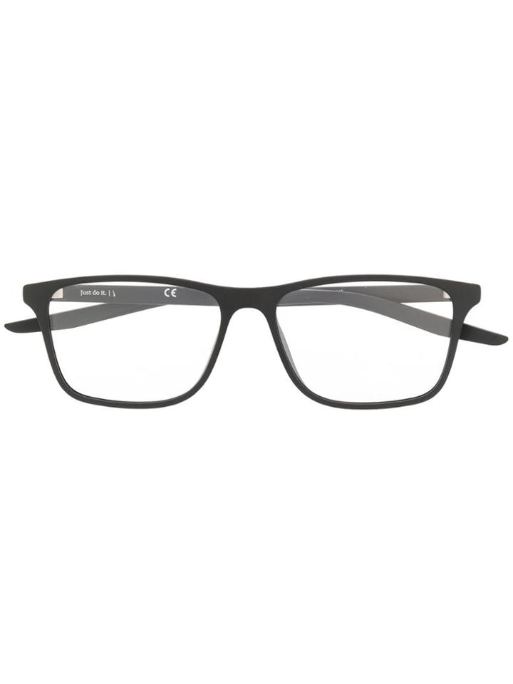Nike Rectangular Optical Glasses - Black