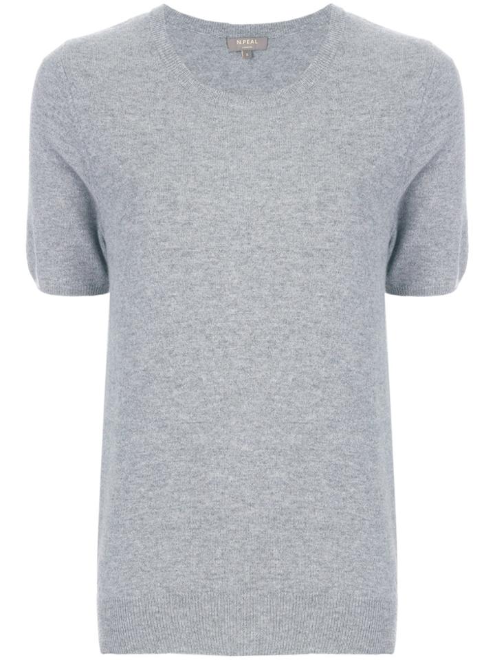 N.peal Round Neck T-shirt - Grey