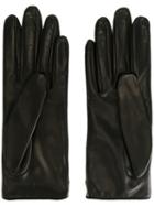 Gucci Classic Gloves, Women's, Size: 8, Black, Lamb Skin/silk