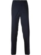 Fashion Clinic Tailored Trousers, Men's, Size: 58, Blue, Silk/viscose/wool