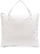 Jil Sander Medium Square Tote - White