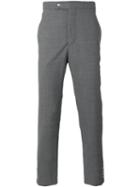 Moncler Gamme Bleu Classic Tailored Trousers, Men's, Size: 2, Grey, Virgin Wool/cupro