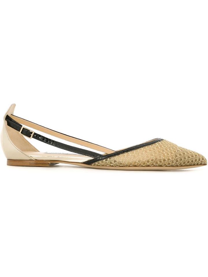 Jimmy Choo 'vee' Ballerinas