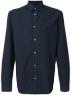 Maison Margiela - Classic Long Sleeve Shirt - Men - Cotton - 39, Blue, Cotton