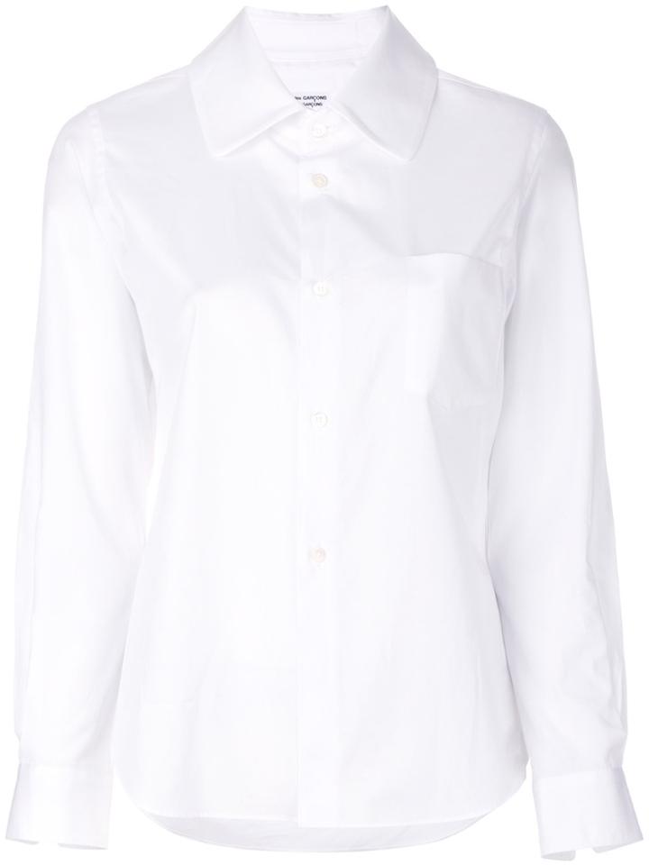 Comme Des Garçons Comme Des Garçons Buttoned Shirt - White