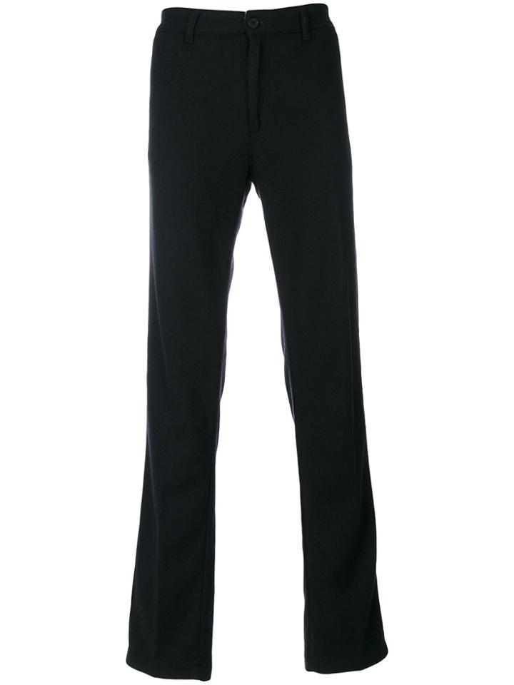 Massimo Alba Straight Leg Trousers - Black
