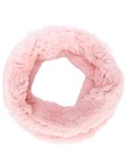 Yves Salomon Rounded Scarf - Pink & Purple