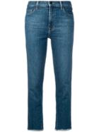 J Brand Cropped Ruby Jeans - Blue