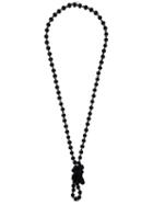Mm6 Maison Margiela Key Necklace, Women's, Black