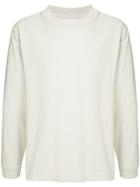 Margaret Howell Plain Jersey Sweater - Neutrals