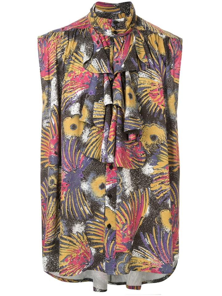 Martine Rose Ruffle Design Shirt - Multicolour