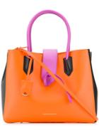 Emporio Armani Logo Charm Tote Bag - Orange