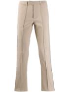 Gcds Slim-fit Tailored Trousers - Neutrals