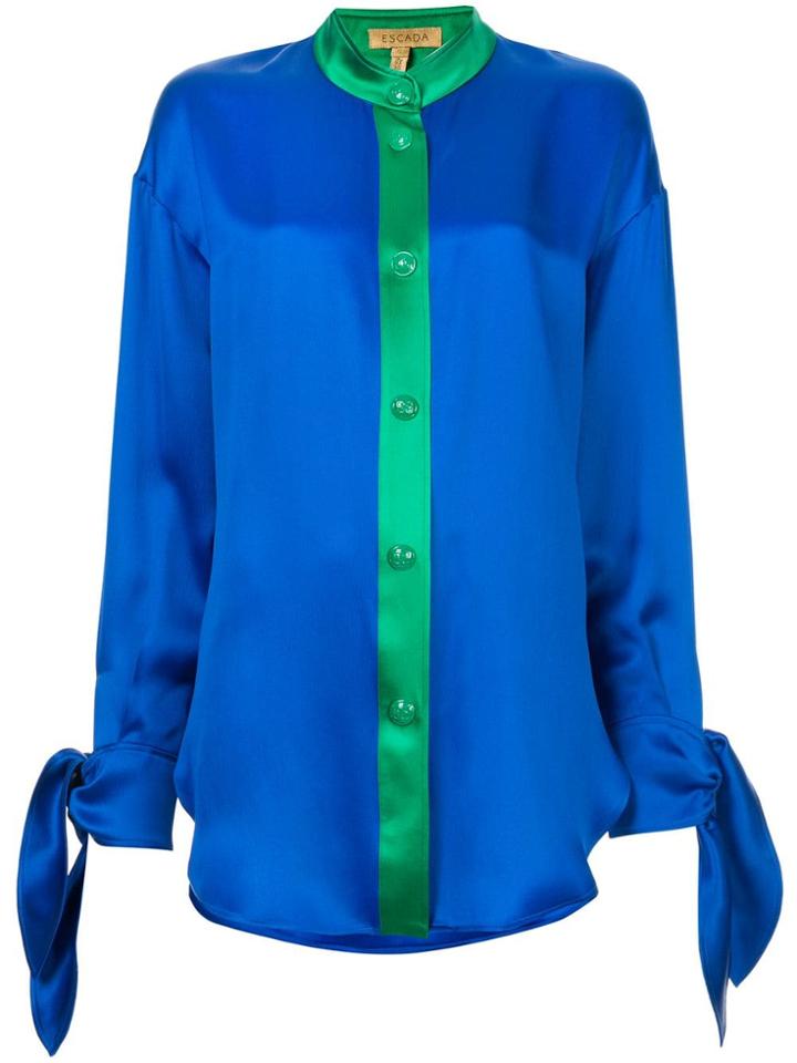 Escada Two Tone Shirt - Blue