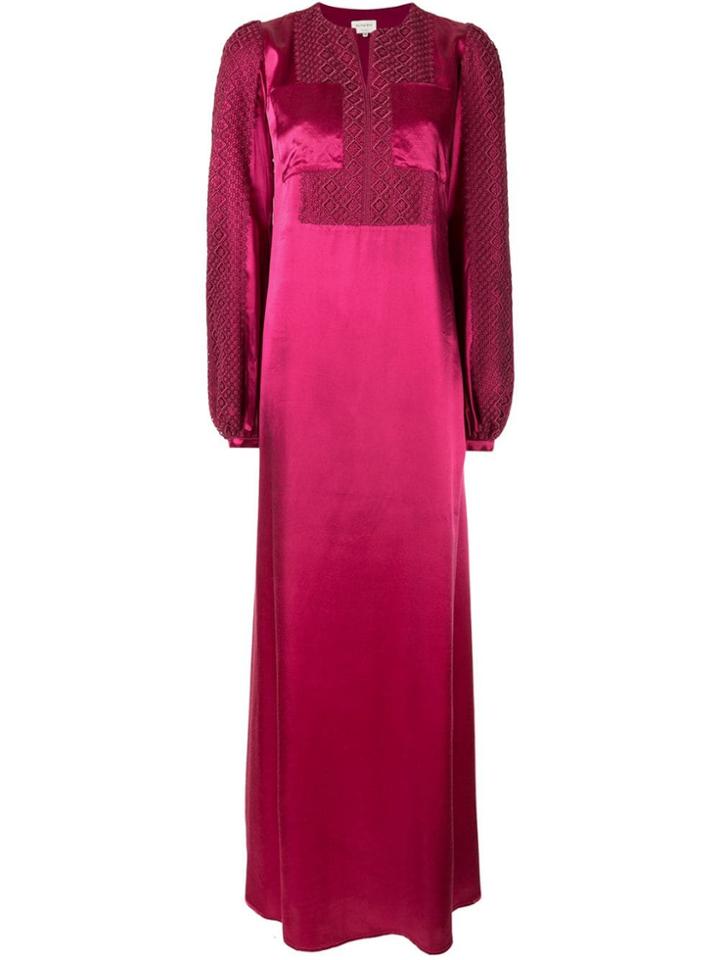 Zeus+dione Flared Maxi Dress - Pink