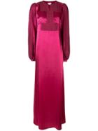 Zeus+dione Flared Maxi Dress - Pink
