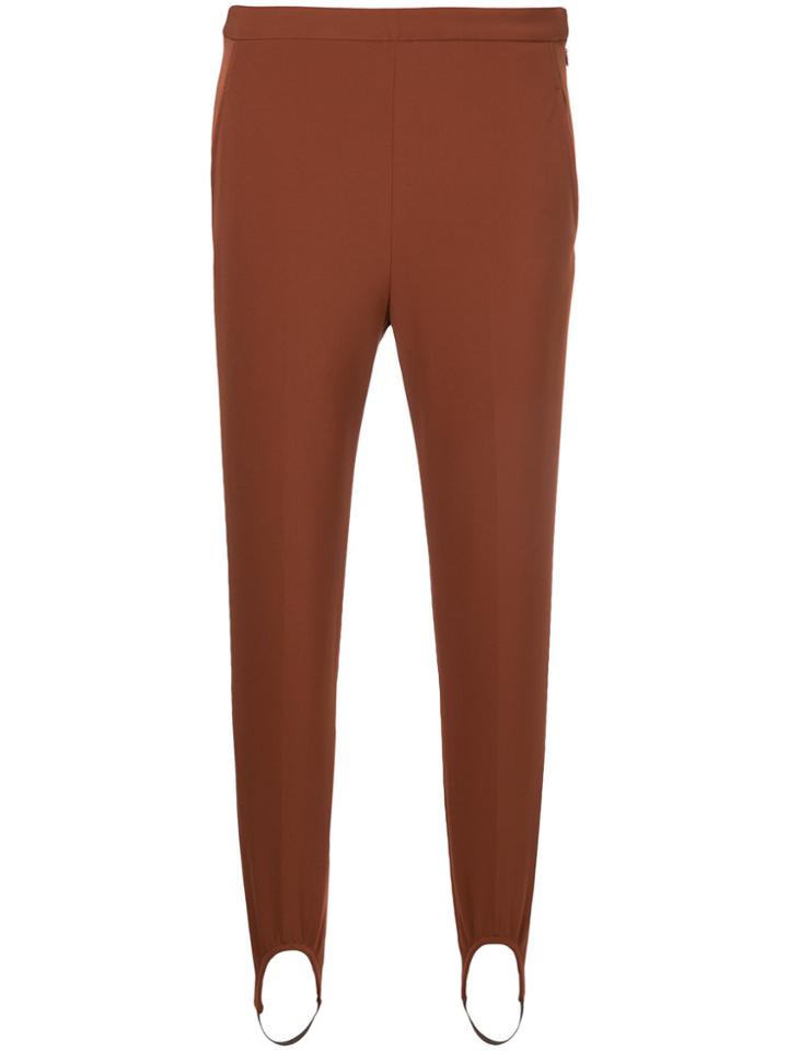 H Beauty & Youth Stirrup Trousers - Brown