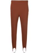H Beauty & Youth Stirrup Trousers - Brown