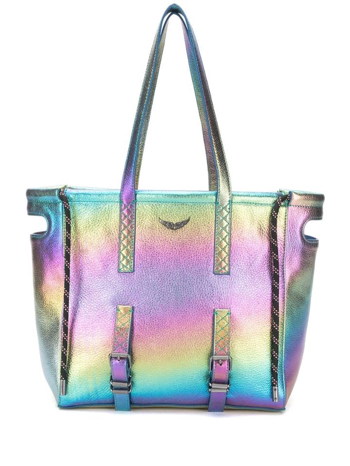 Zadig & Voltaire Bianca Rainbow Tote - Blue