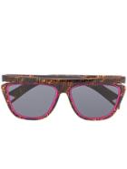 Fendi Eyewear Tortoiseshell Frame Sunglasses - Brown