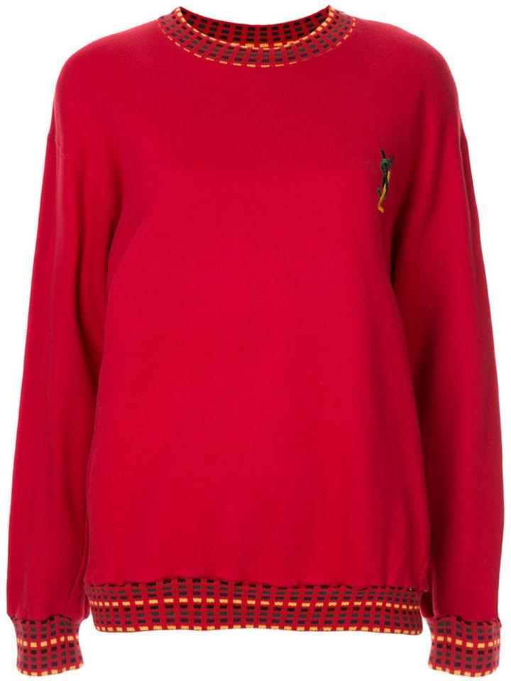 Yves Saint Laurent Pre-owned Long Sleeve Tops - Red