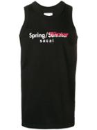 Sacai Spring Winter Tank Top - Black