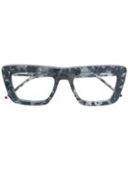 Thom Browne Eyewear Square Sunglasses - Grey