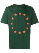 Études Star Print T-shirt - Green