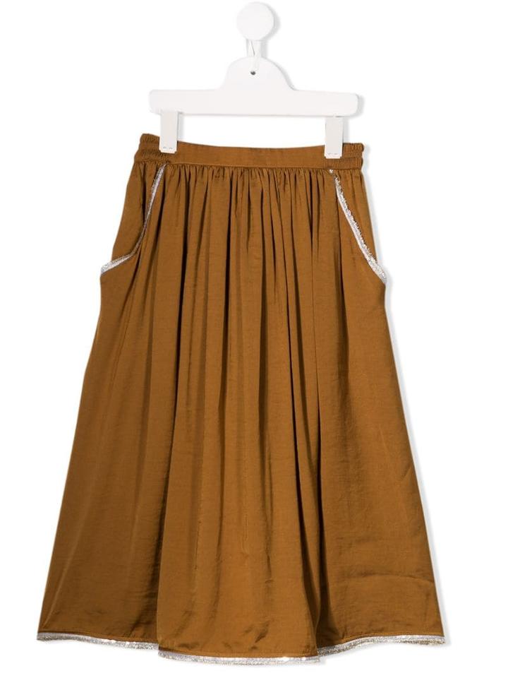 Caffe' D'orzo Ursula Skirt - Brown