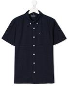 Tommy Hilfiger Junior Teen Polka Dot Button-down Shirt - Blue