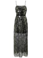 Nk Embroidered Midi Dress - Unavailable